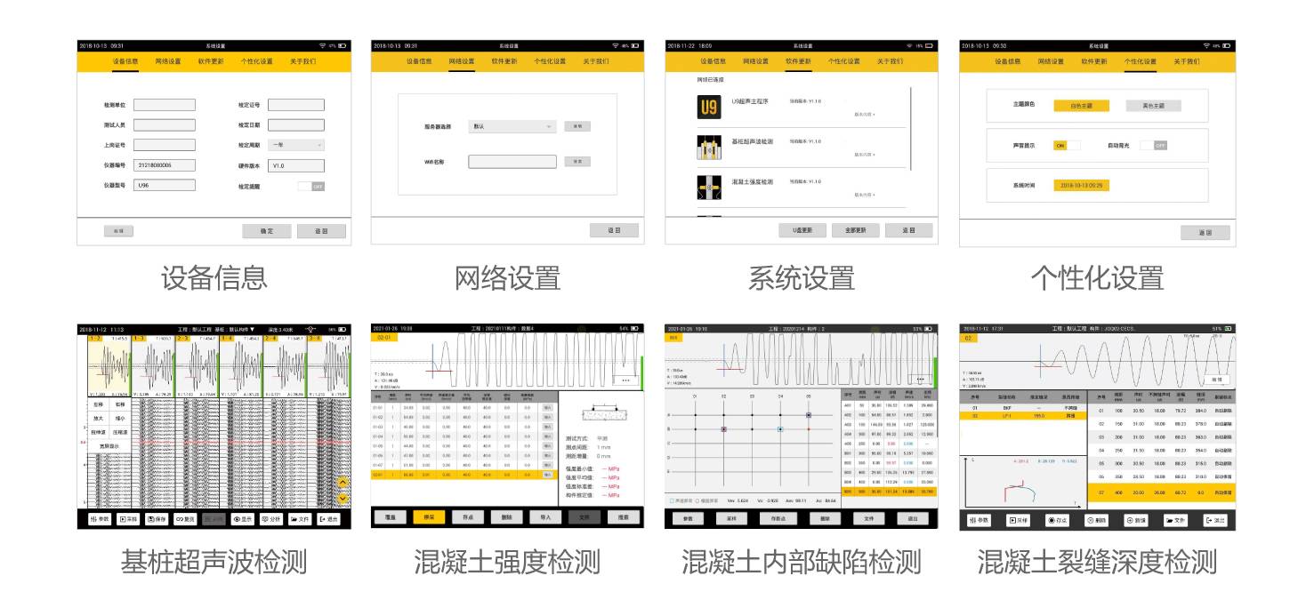 HC-U96 多通道超聲測樁儀